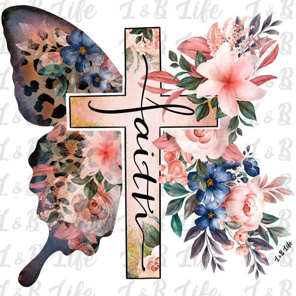 FAITH BUTTERFLY