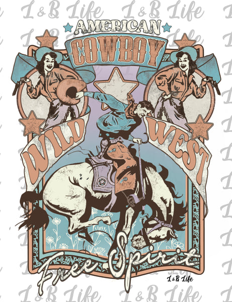AMERICAN COWBOY WILD WEST