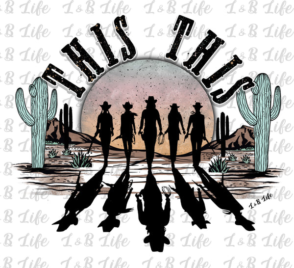 THIS COWGIRLS ( POCKET MINI TRANSFER)
