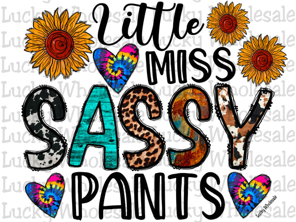 YOUTH LITTLE MISS SASSY PANTS