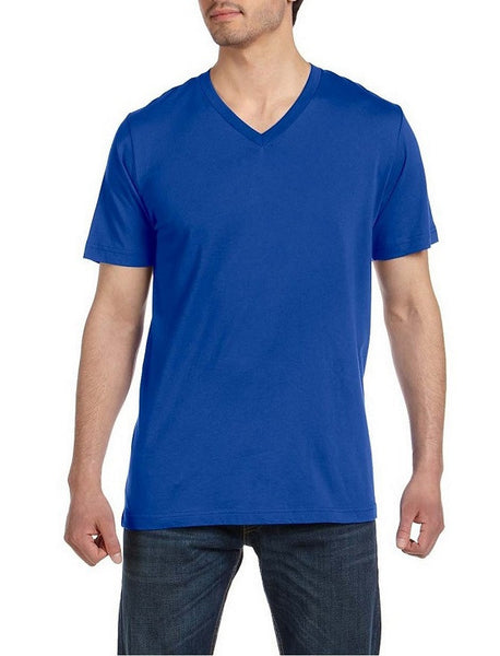 CH V-NECK TEE- BLUE