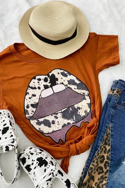BC COWPRINT LIP- AUTUMN