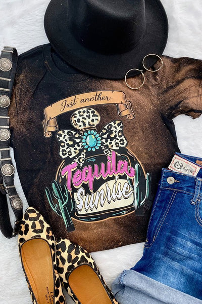 BC BLEACHED TE- BLACK BLEACHED