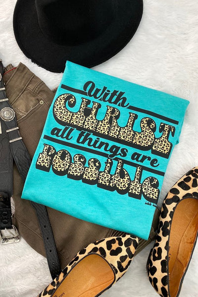 BC WITH CHRIST-TURQUIOSE