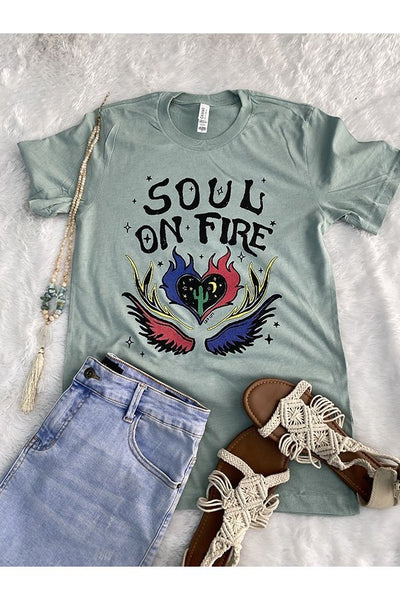 BC SOUL ON FIRE - DUSTY BLUE