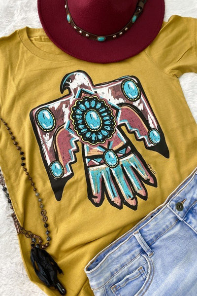 BC TURQ THUNDERBIRD - MUSTARD