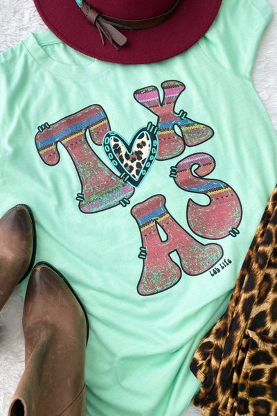 BC TEXAS HEART - MINT