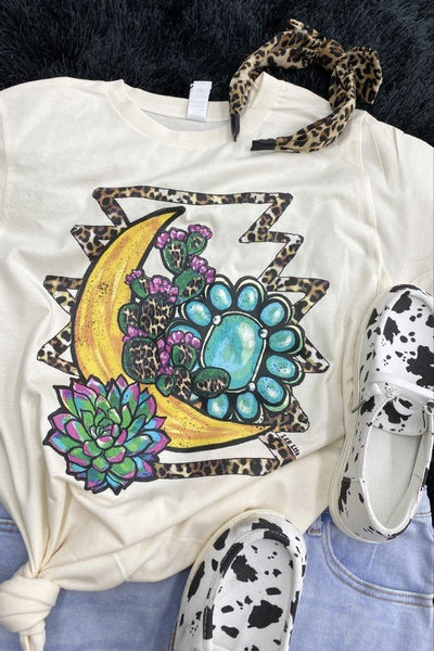 LBL TURQ MOON - CREAM