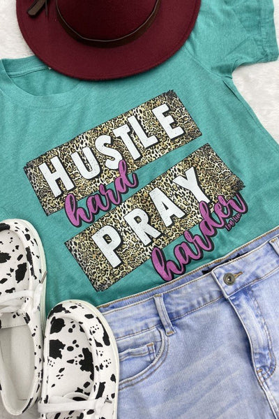 LBL HUSTLE HARD PRAY HARDER - JADE
