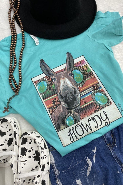 BC HOWDY DONKEY - TURQUOISE
