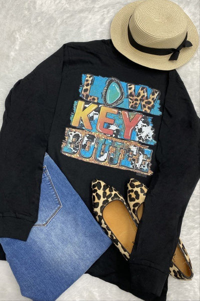 CH LS LOWKEY BOUJEE - BLACK