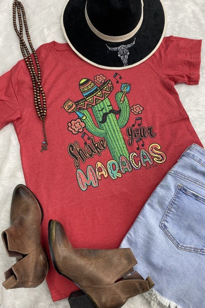 BC SHAKE YOUR MARACAS - HEATHER RED