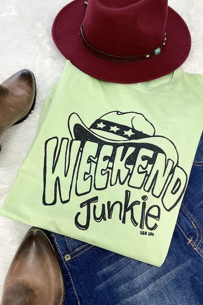 LBL WEEKEND JUNKIE- CREAMY GREEN