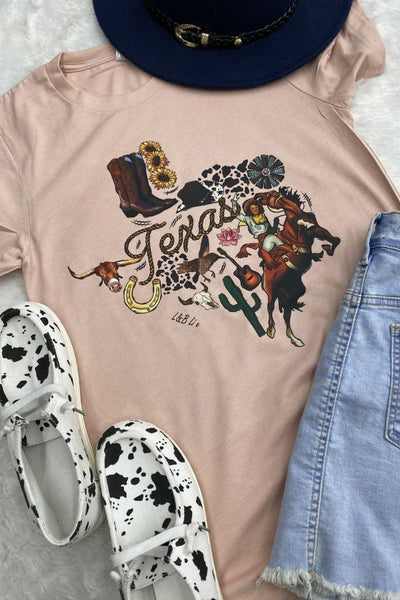 DTF BC TEXAS RODEO - PEACH