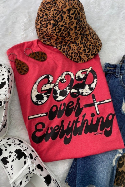 BC GOD OVER EVE- HEATHER RED