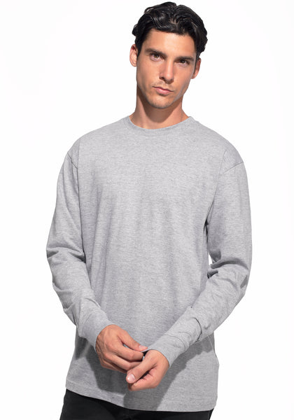 CH LONG SLEEVE- LIGHT GREY