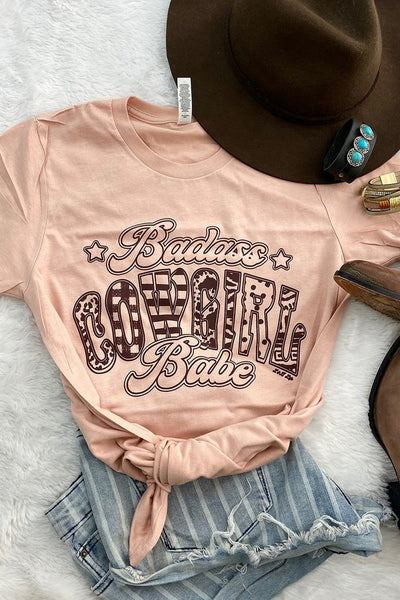 BC BADASS COWGI- PEACH