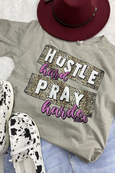 BC HUSTLE HARD PRAY HARDER - HEATHER STONE