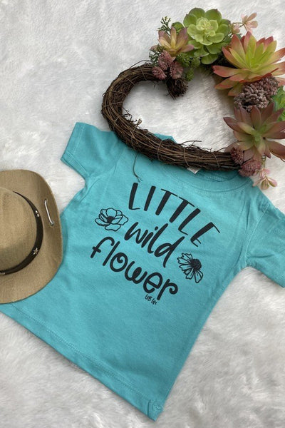 LF LITTLE WILD FLOWERS - TURQUOISE