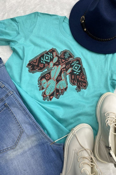 BC AZTEC THUNDER - TURQUOISE