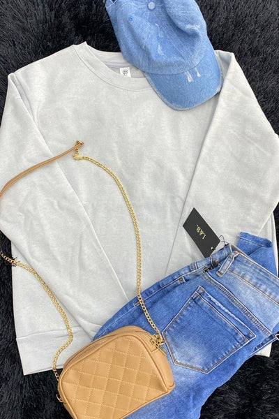 LBL 5202 SUBLIMATION SWEATSHIRT - GREY