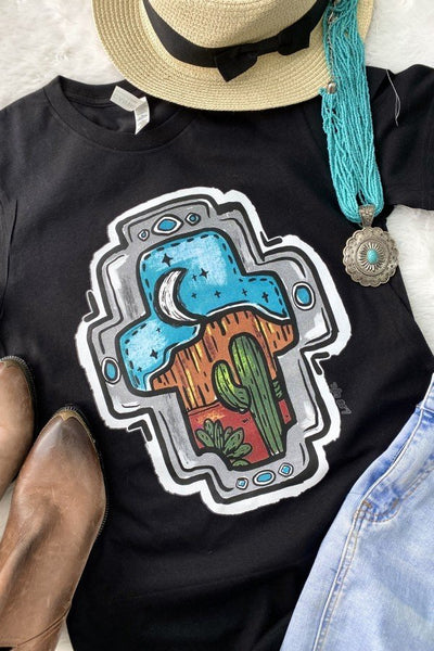 BC DESERT CROSS - BLACK