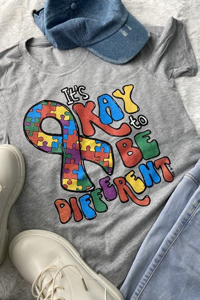 BC OK TO BE DIFFERENT - GREY