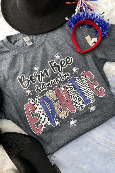 GILDAN BORN FREE - CHARCOAL