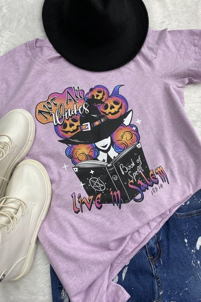 BC NOT ALL WITCHES LIVE IN A SALEM - LAVENDER