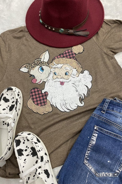 BC DEER SANTA - BROWN