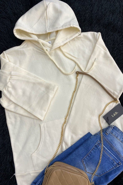 LBL SUBLIMATION HOODIE - CREAM