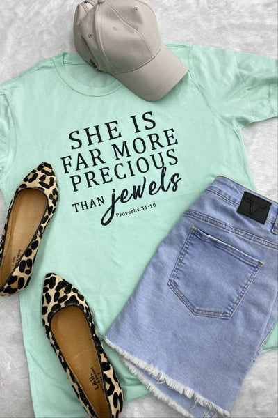 LBL SHE IS FAR MORE PRECIOUS THAN JEWELS - MINT