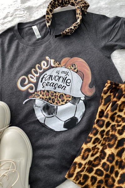 BC SOCCER IS MY FA - CHARCOAL