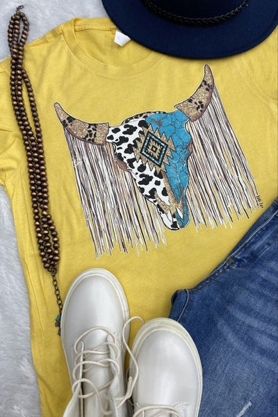 LBL FRINGE STEER - YELLOW PRE-ORDER 06-12-2023