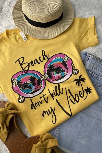 BC BEACH DON'T - YELLOW