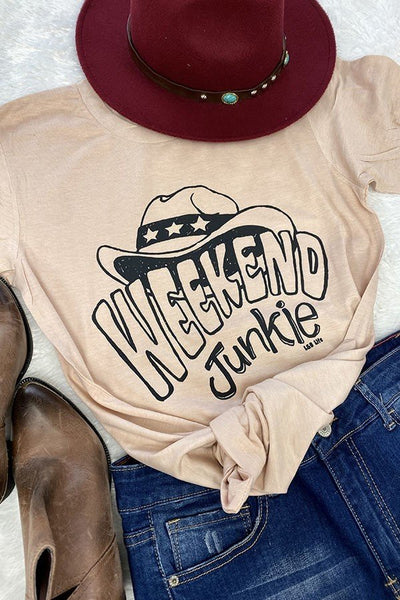 LBL WEEKEND JUNKIE- PEACH