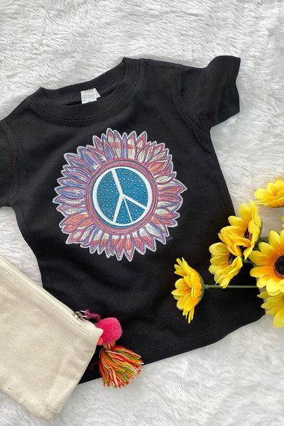 LUCKY USA PEACE- BLACK