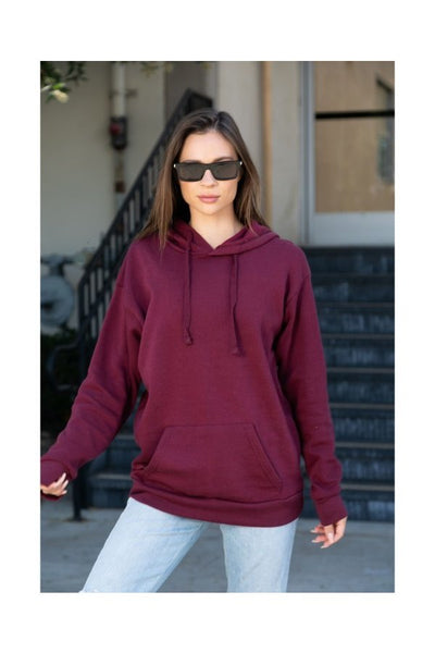 LBL HOODIE 401 - MAROON