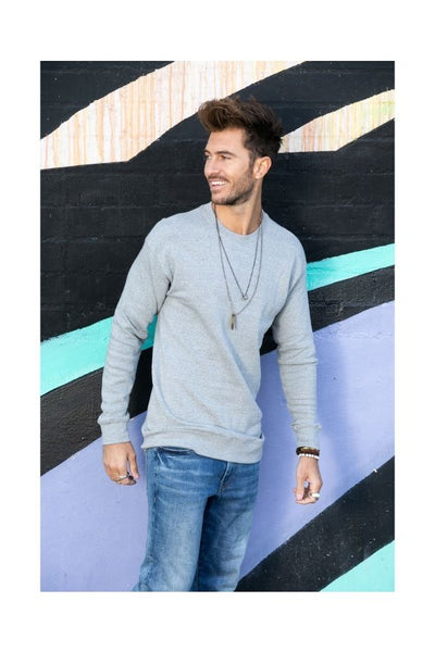LBL SWEATSHIRT #501 - HEATHER GREY