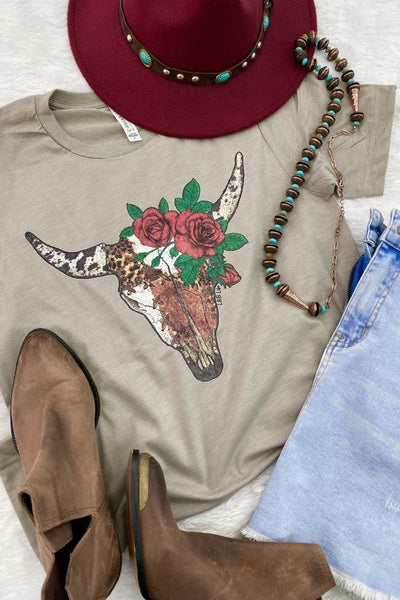 BC ROSE STEERHEAD- STONE