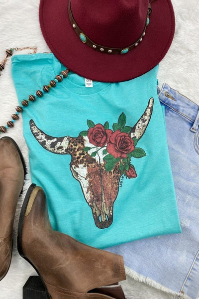 BC ROSE STEERHEAD- TURQUOISE