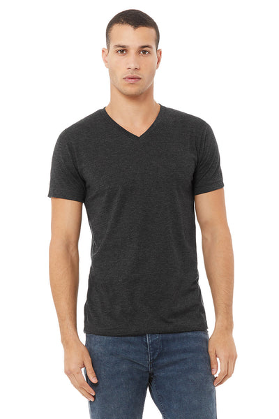 BC Dark Grey Heather V Neck