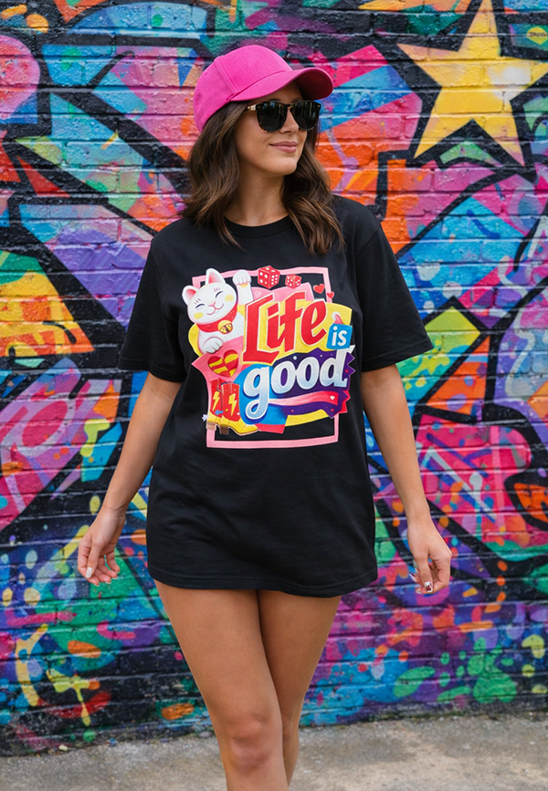 BC DTF GOOD LIFE - BLACK