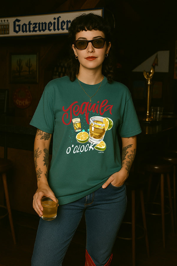 BC DTF TEQUILA O CLOCK - PINE