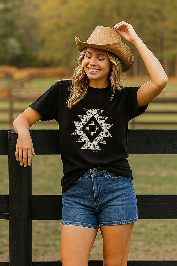 BC DTF CREAM AZTEC - BLACK