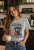 BC DTF I HATE MORNINGS TEE - LIGHT GREY