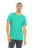 Bella Canvas 3001 CVC - HTR Sea Green