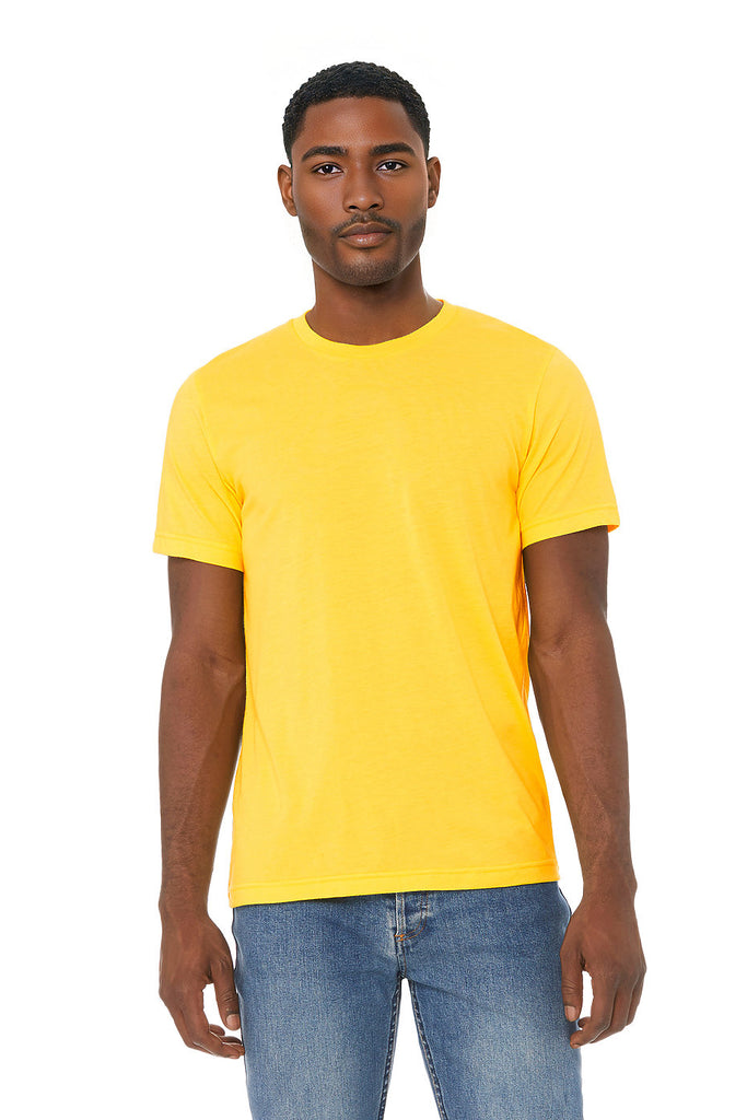 Bella Canvas 3001 CVC - Heather Yellow