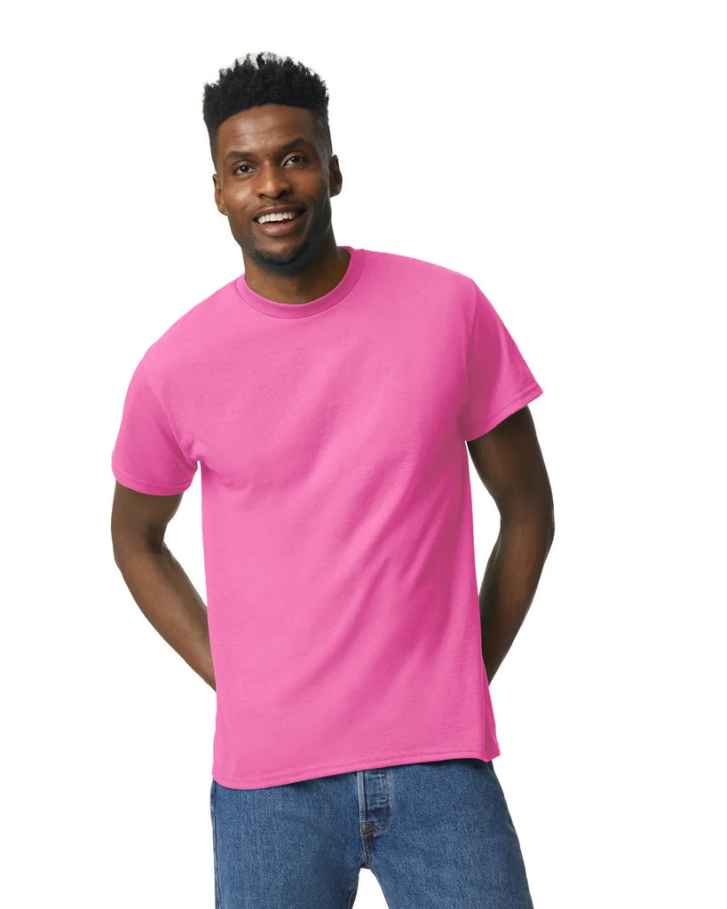 Gildan 8000 Dryblend Short Sleeve - Azalea
