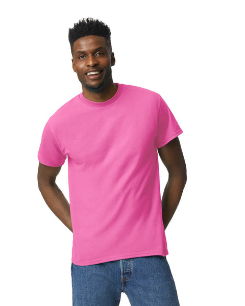 Gildan 8000 Dryblend Short Sleeve - Azalea